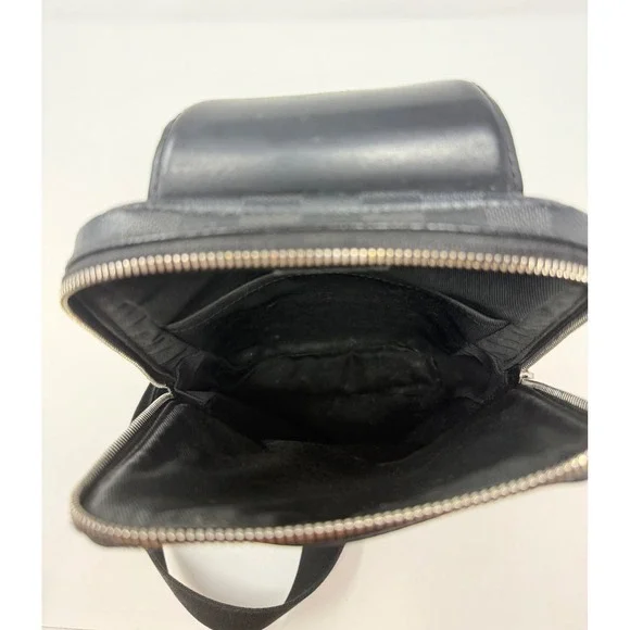 Louis Vuitton Avenue Sling Bag Damier Black Leather - Picture 8 of 11